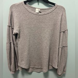 Boutique gray long sleeve